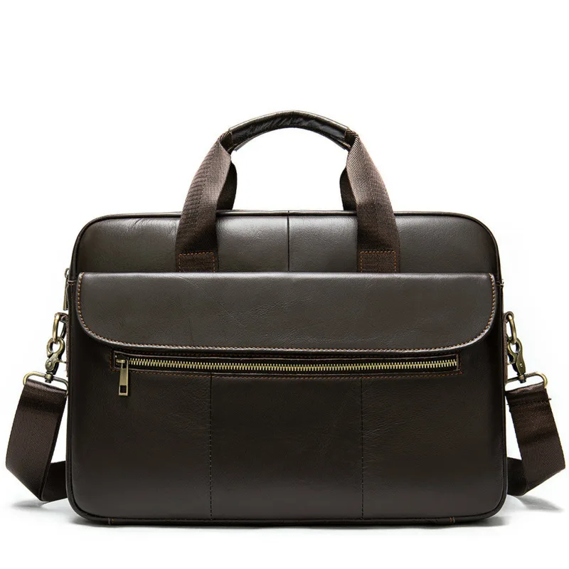 

Мужская сумка-мессенджер из натуральной кожи, сумка для ноутбука, деловой портфель, сумка высокого класса на одно плечо, роскошные сумки