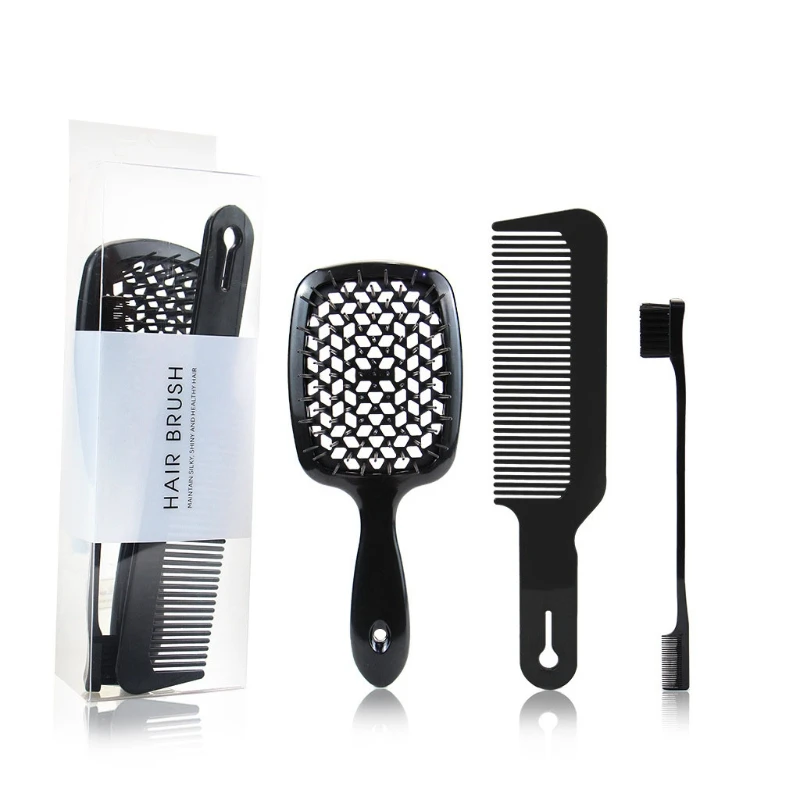 

3 шт., расческа для волос с широкими зубьями