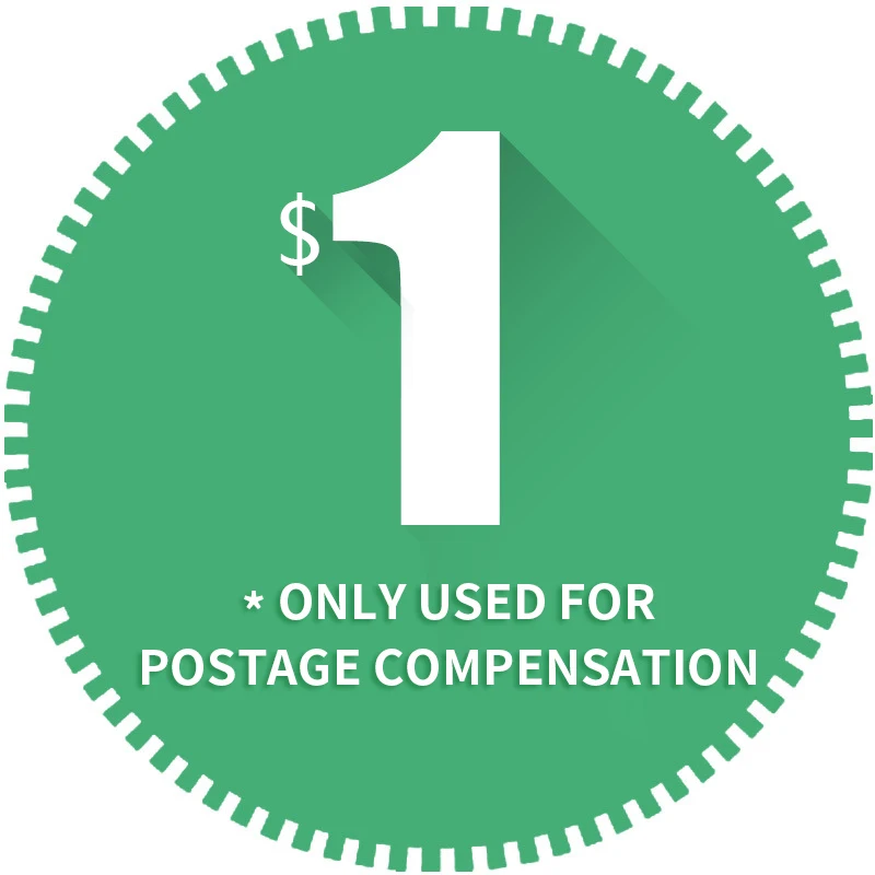 

Only Used For Postage Compensation