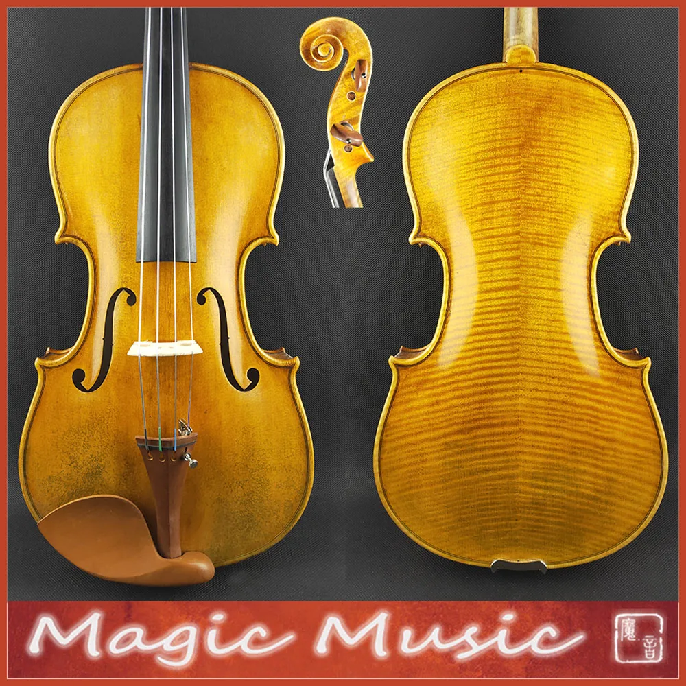 50 лет ели! Размер 16 5 дюйма модель Amati & ручной работы|amati model|oil varnishviola sizes |