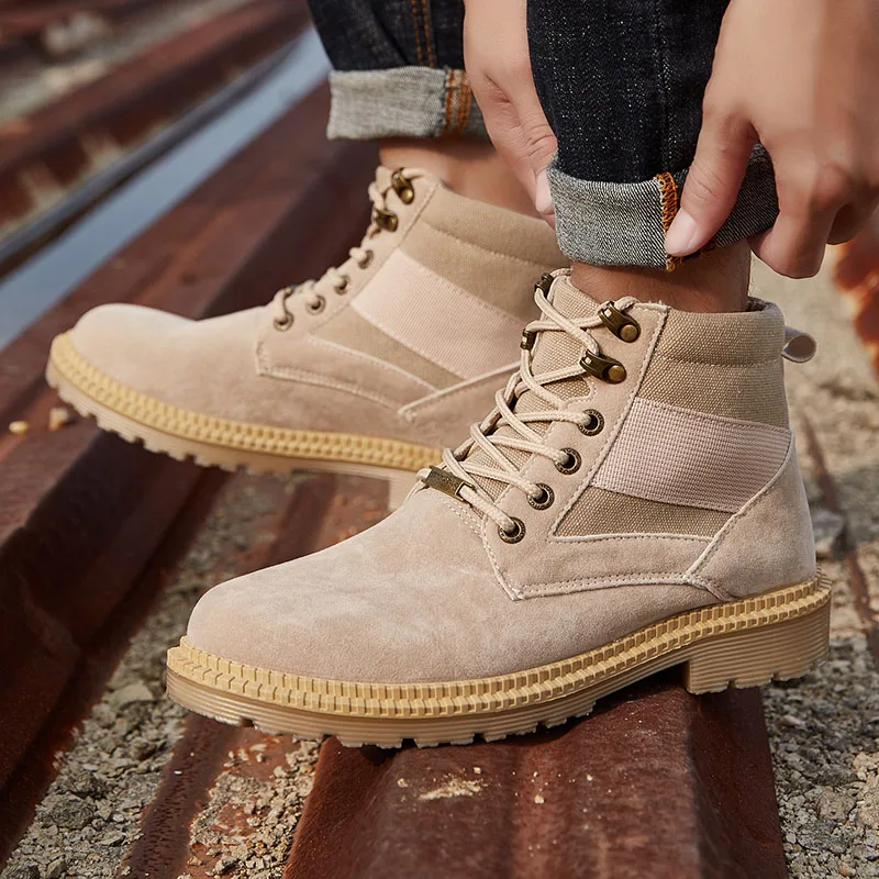 Мужские военные тактические ботинки для пустыни Походная обувь Кроссовки Модные