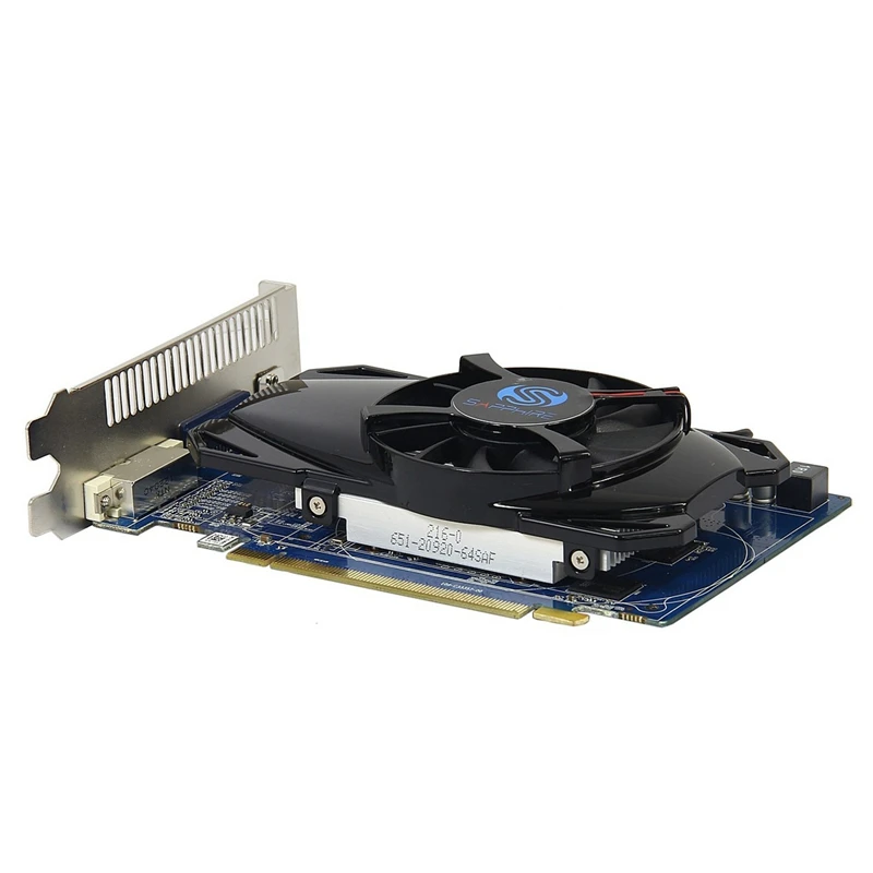 Б/у сапфир HD6570 1 ГБ для видеокарта AMD GPU Radeon HD 6570 GDDR5 128bit Графика карты PC