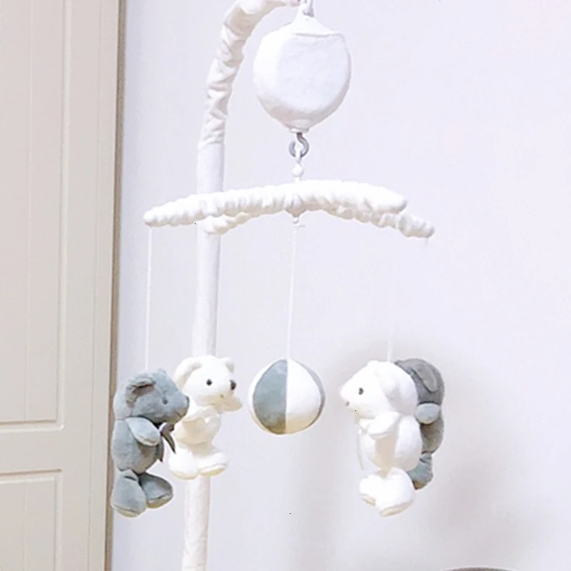 Детские погремушки Мобильная для кроватки 0-12 месяцев детская кроватка Колыбель