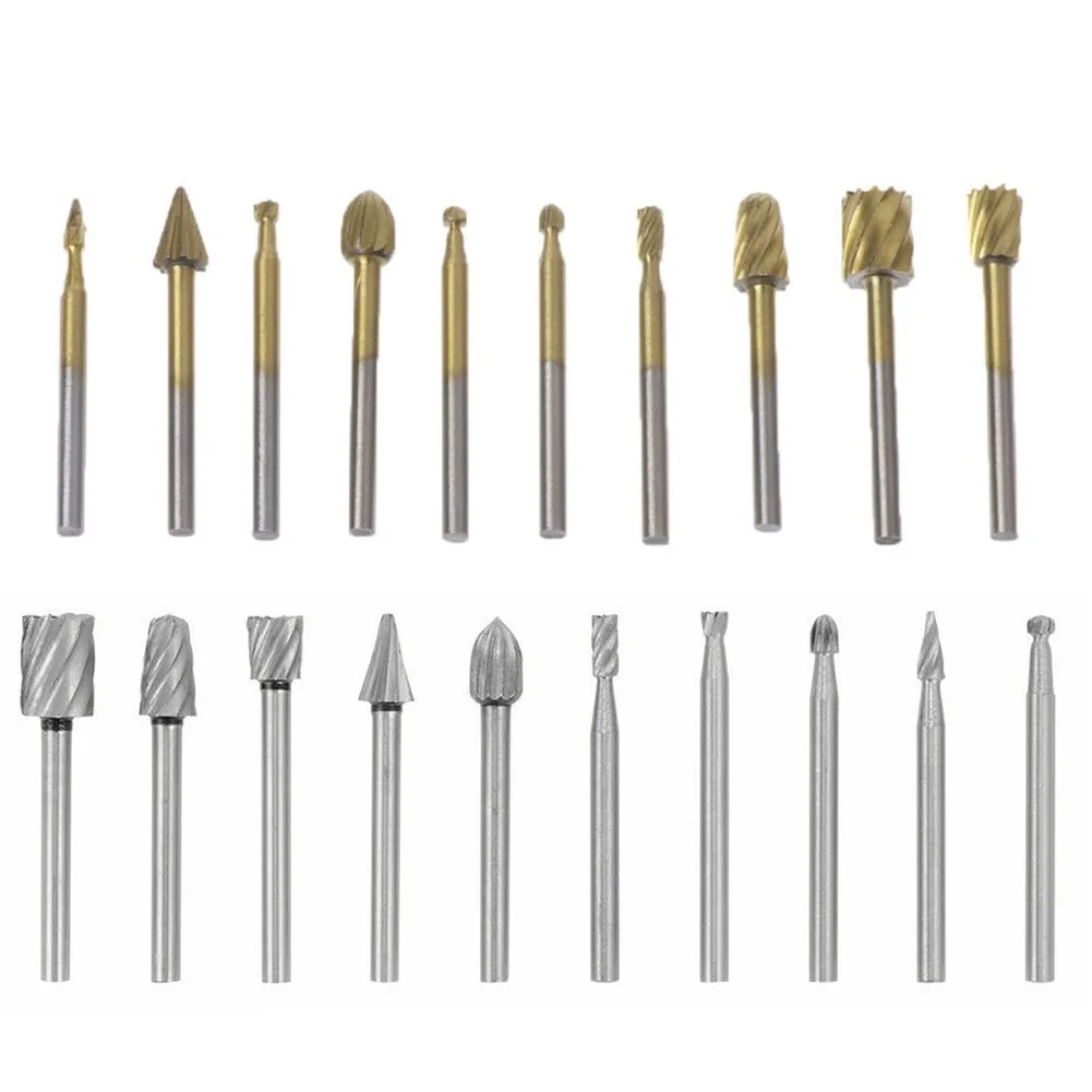 

20 шт. заусенцев 20 * 20x резьба по дереву металлу пластик HSS Высокоскоростная сталь