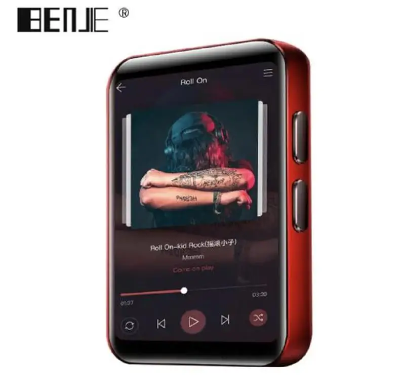 Bluetooth MP3 часы с Сенсорный экран 8/16GB клип MP3 плеер для занятий спортом, будь то Велосипедный спорт или бег Пеший Туризм Поддержка Запись, FM радио - Цвет: K1-Red