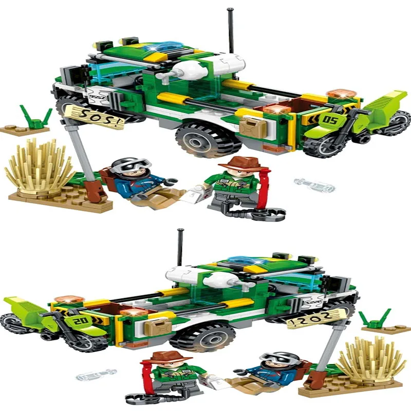 Передача пустыни мотокросса Спасательная команда модель комбинированная серия