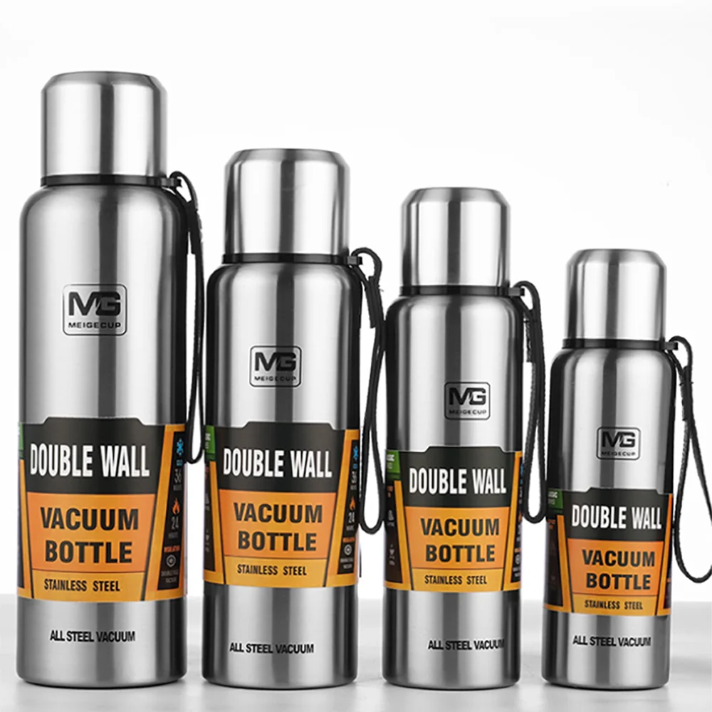 Термос из двойной нержавеющей стали 500-1500 мл кружка-термос для путешествий на