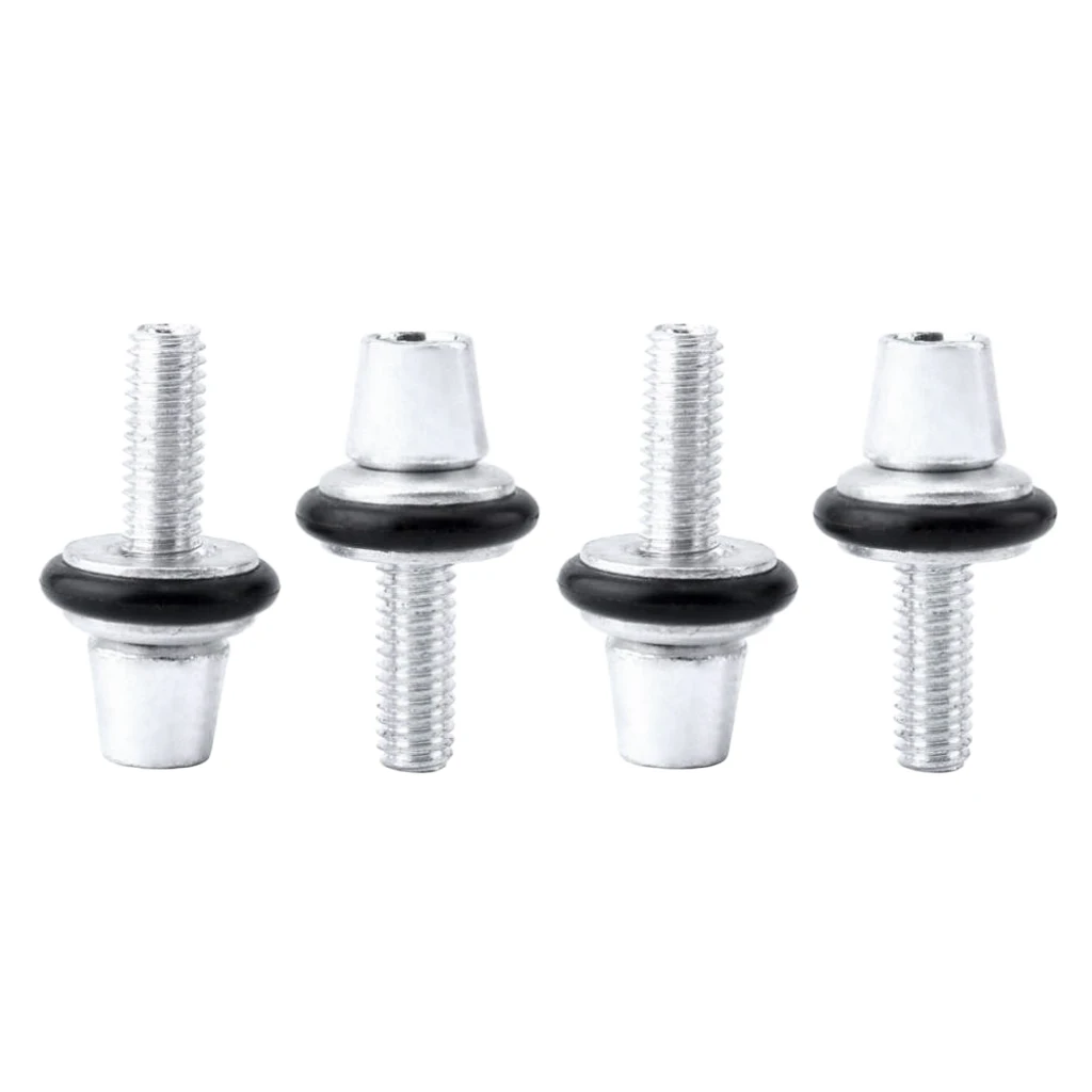 

4Pcs Durable Aluminum Alloy Bike Dual- Brake Caliper Screws M6