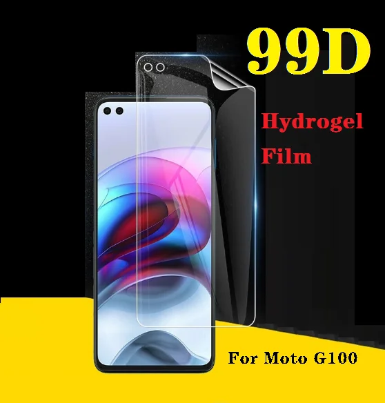 

Screen Protector For Moto G100 Hydrogel Film Phone Full Coverage Screen Protector Film Not Tempered Glass