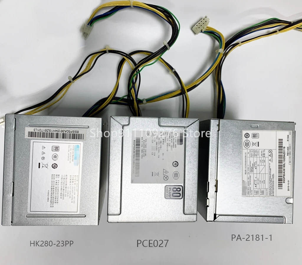 Оригинальный разборный блок питания для материнской платы Lenovo H110, Q110, H170, Q170, B250, HK280-23PP PCE027, PA-2181-1 MAX 180W