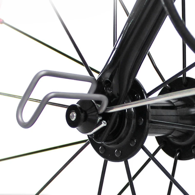 

Titanium Alloy Folding Bike Accessories E Buckle Titanium Bracket for Stickers for Brompton Bike