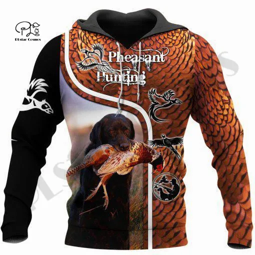 

PLstar Cosmos 3Dprint Newest Dog Hunting Art Harajuku Premium Streetwear Funny Unique Awsome Casual Hoodies/Sweatshirt/Zip P-5