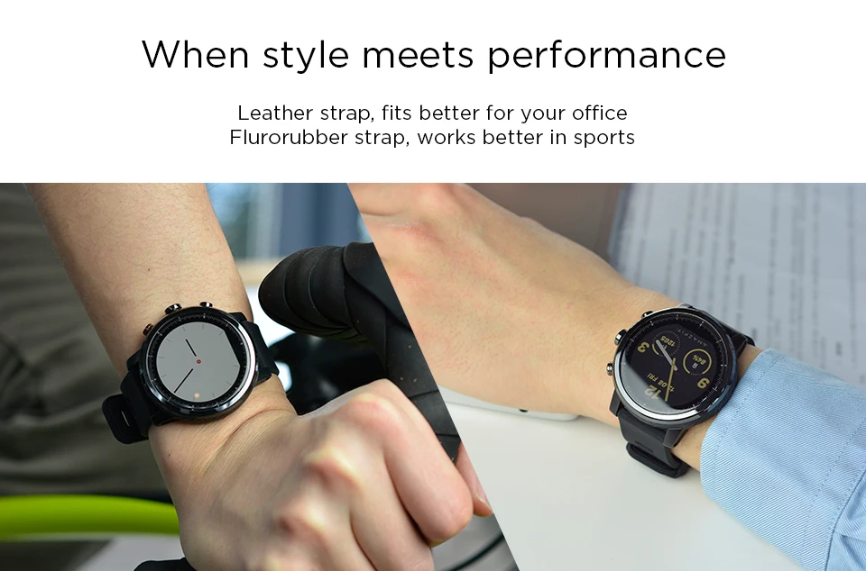 Глобальная версия Xiaomi Huami Amazfit 2 Stratos 2+ умные часы для мужчин с gps Xiaomi часы PPG монитор сердечного ритма 5ATM водонепроницаемый