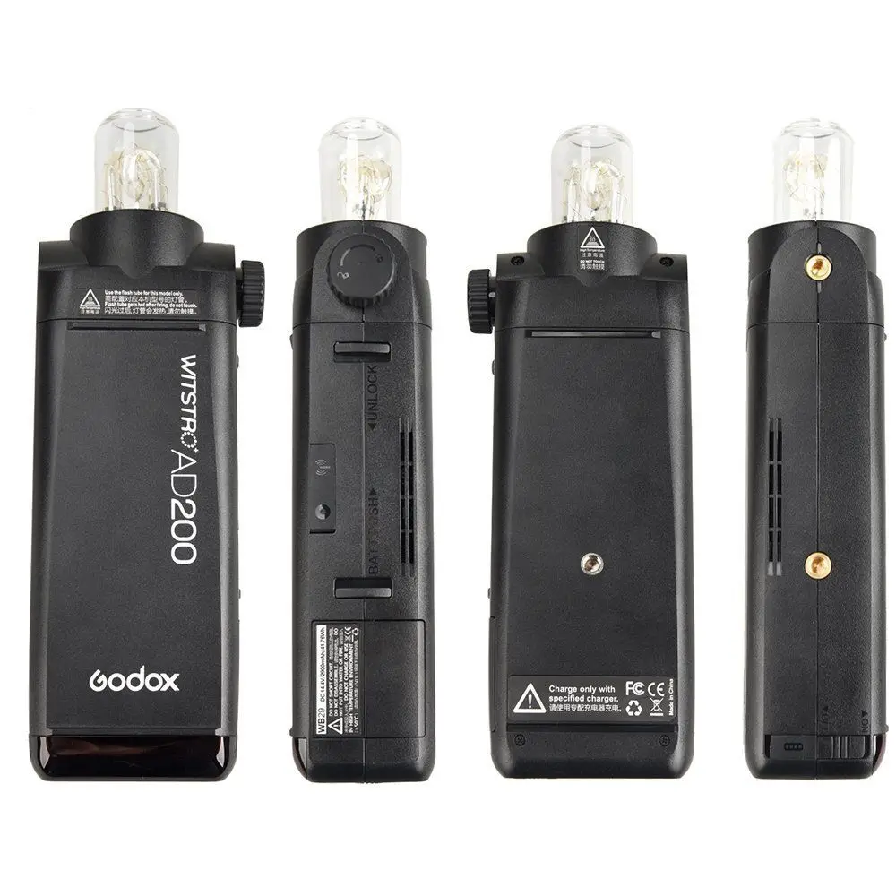 Карманная вспышка Стробоскоп Godox AD200 2 4 Вт 1/8000 ГГц|ttl hss|for canongodox flash |