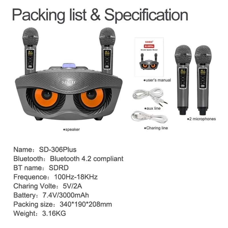 Беспроводной сабвуфер-динамик 30 Вт