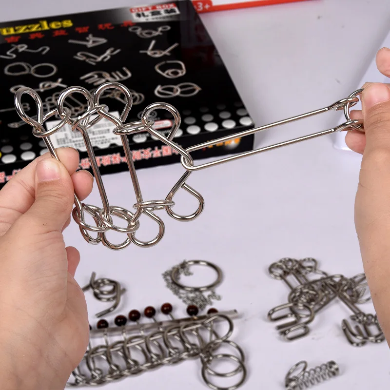 Развивающие игрушки Luban lock сложная интеллектуальная Пряжка взрослые