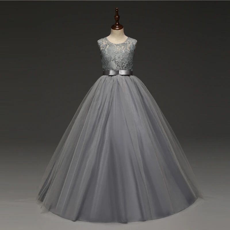 Teen Girls Homecoming Dance Ball Dress Graduation Prom Elegant Children Bridesmaid Wedding Evening Princess | Детская одежда и