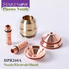 Startnow HPR260A серия плазменный электрод 220352 220435 наконечник щит 220761 220353 220637 сопло плазменной резки 220764 220354