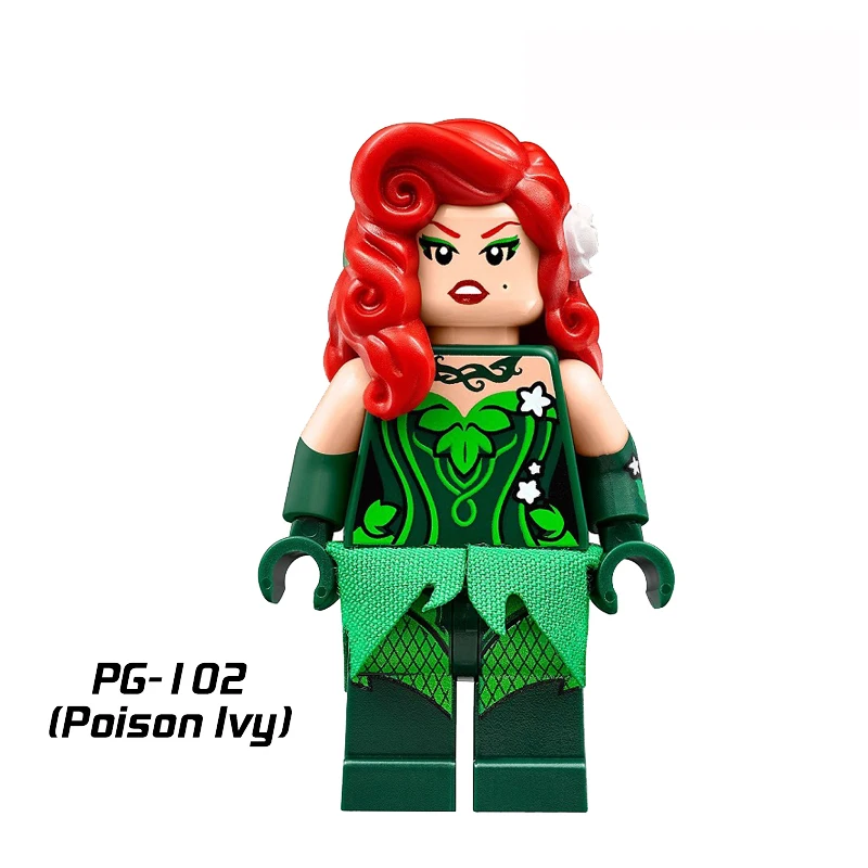 Строительные блоки Джокер яд Плющ Бэтмен Робин календарь людей Харли Квинн