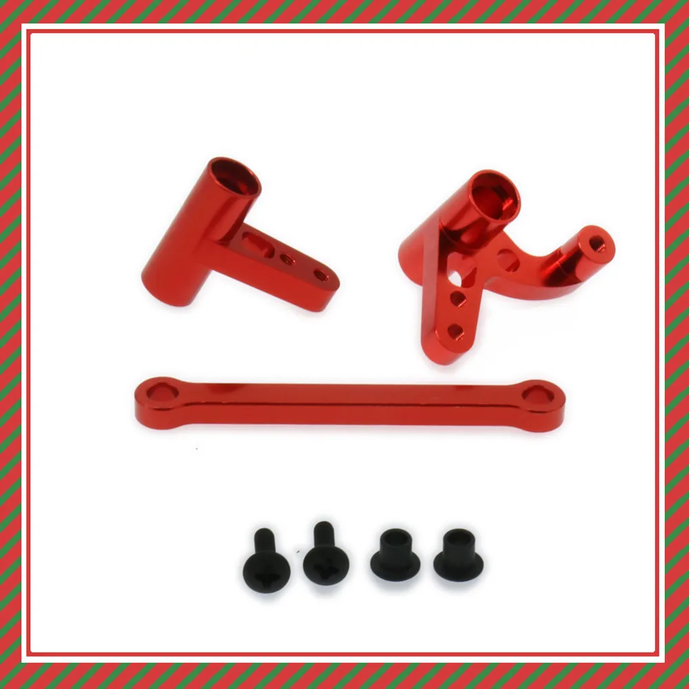1 комплект RCAWD рулевая рукоятка набор Серводвигатель полный для 1/10 Rc автомобиля Hpi