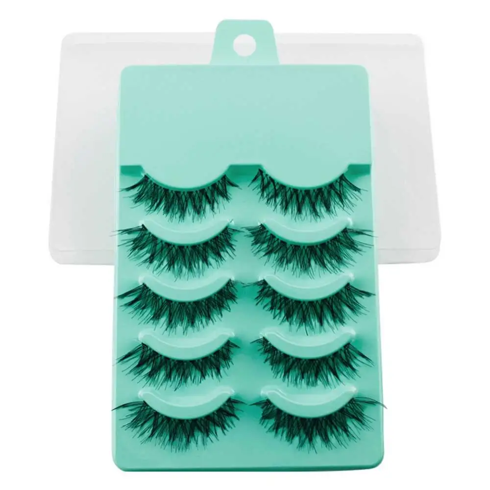 5 пар норковых ресниц натуральные/толстые 3D Искусственные ресницы натуральные