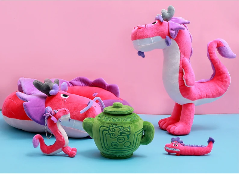 Candice guo! Плюшевая игрушка мягкая кукла мультяшное животное make wish dragon U подушка
