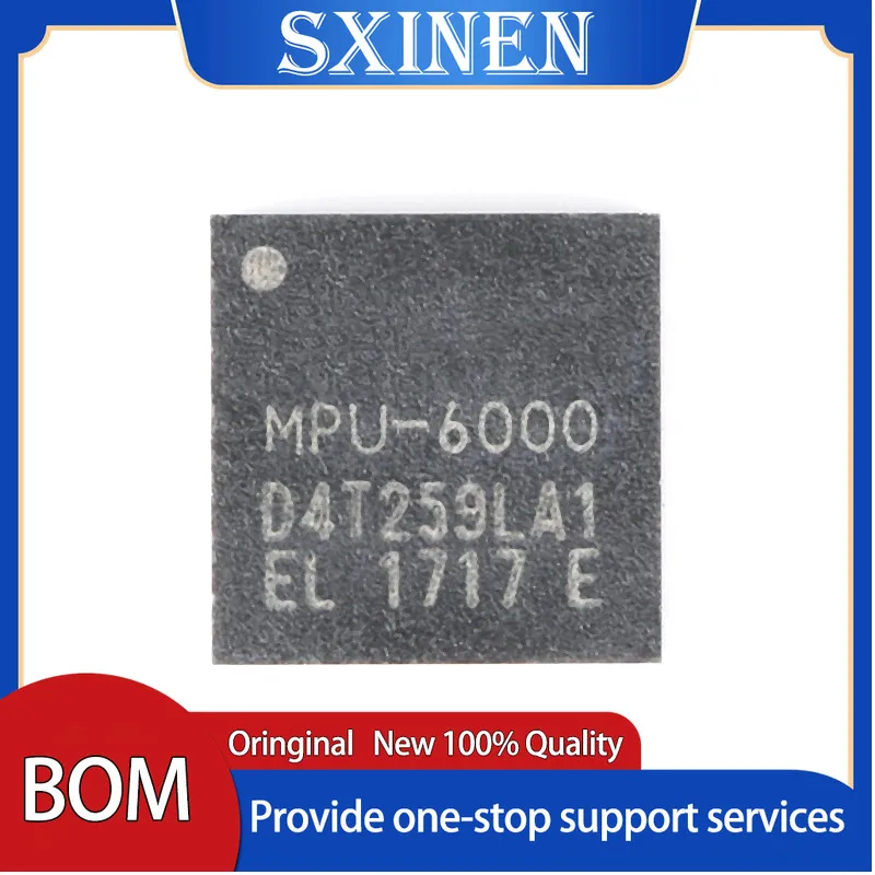 

10 шт. подлинный SMD MPU-6000 MPU-6050 QFN-24 6-осевой датчик ускорения