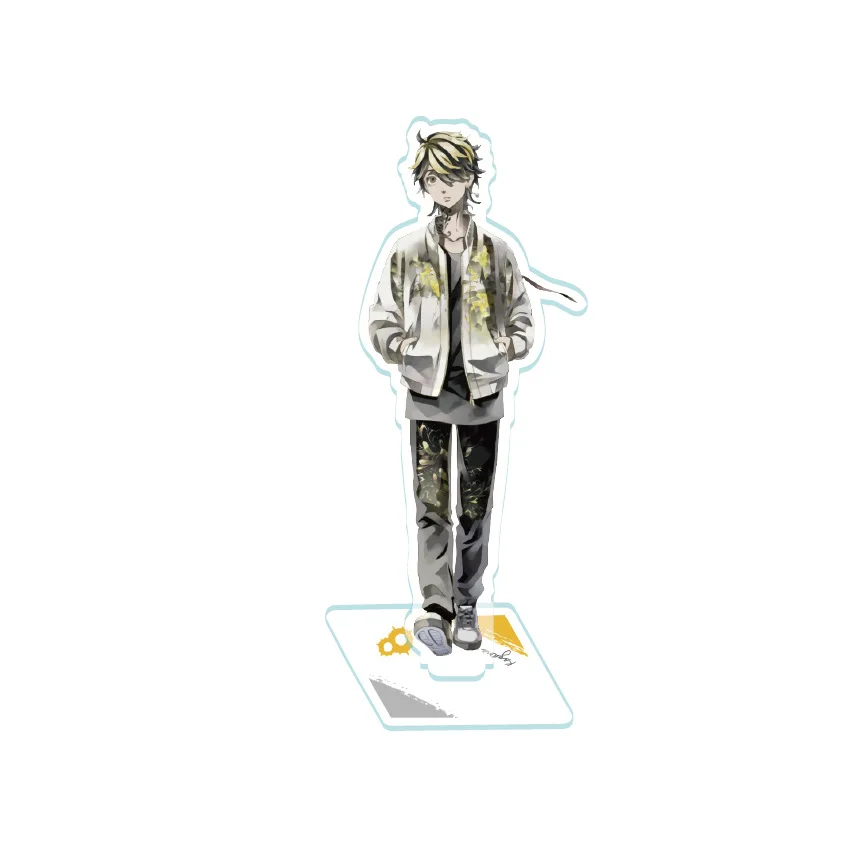 

Anime Tokyo Revengers Sano Manjiro Hanagaki Takemichi Cartoon StyleAcrylic Stand Figure Model Plate Display Desk Decor Gifts