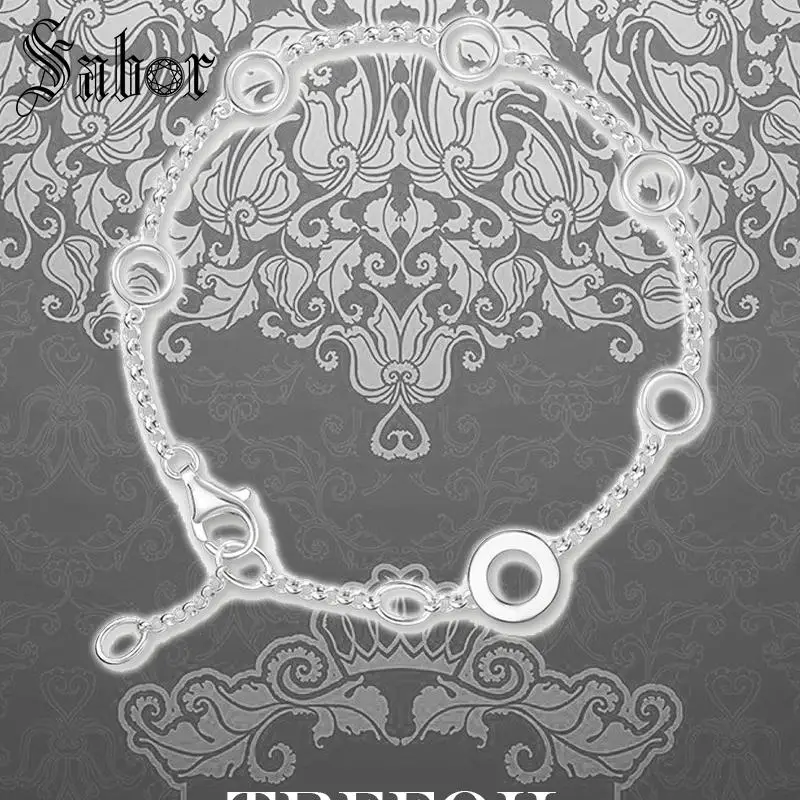 Браслет с цепочкой Томаса и звеньями Цепи круглой подвеской новинка 2020