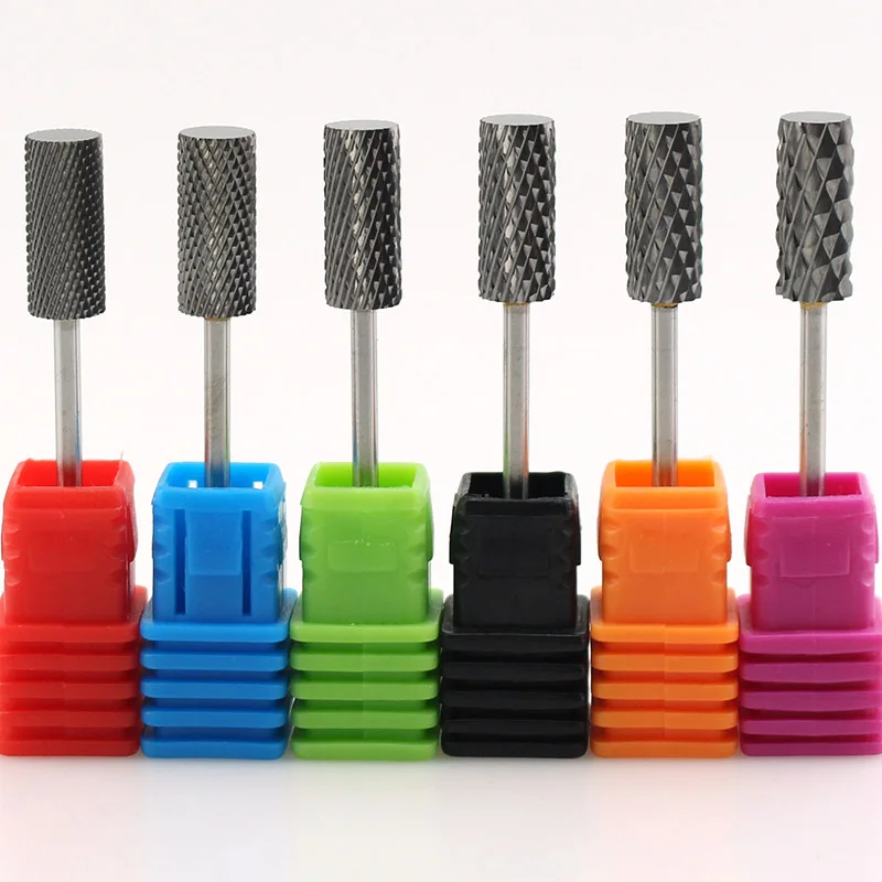 Твердосплавная фреза для ногтей 6 типов фрезы электрические вращающиеся сверла