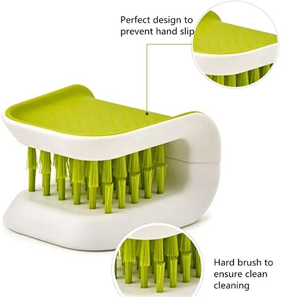 

Wonderlife U-shape Cleaning Brush Multifunctional Kitchen Knife Fork Chopsticks Tableware Cleaning Tool Safe Hand Protection