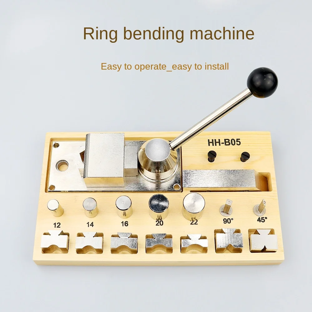 M&aacute;quina dobladora de anillos, herramienta moldeadora de joyas, en blanco-3