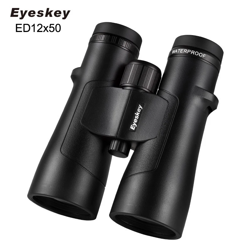 Eyeskey 12x50 IPX8 водонепроницаемый бинокль супер многослойное покрытие из стекла ED