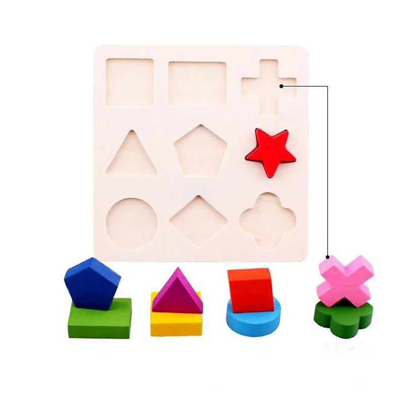 

Wooden Math Toys Puzzle Baby Kids Learning Toy Preschool Early Childhood Education Montessori Game For Toddlers Children