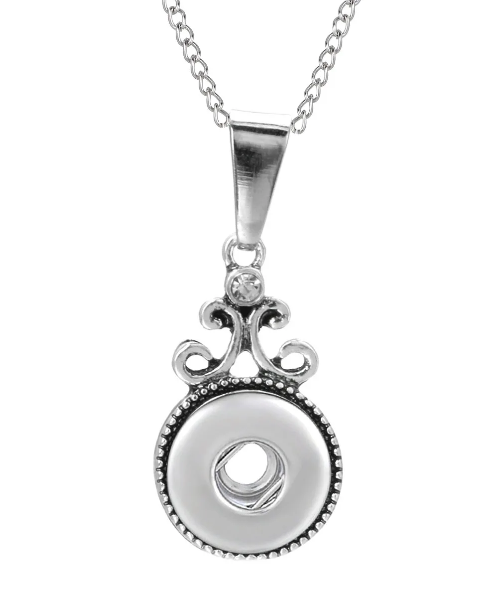 Новые ювелирные изделия с кнопками-застежками мини-ожерелья подвеской-застежкой