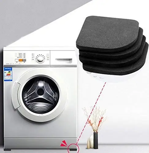 Стиральная машина Антивибрационная панель коврик Non Slip шок подушечки коврики