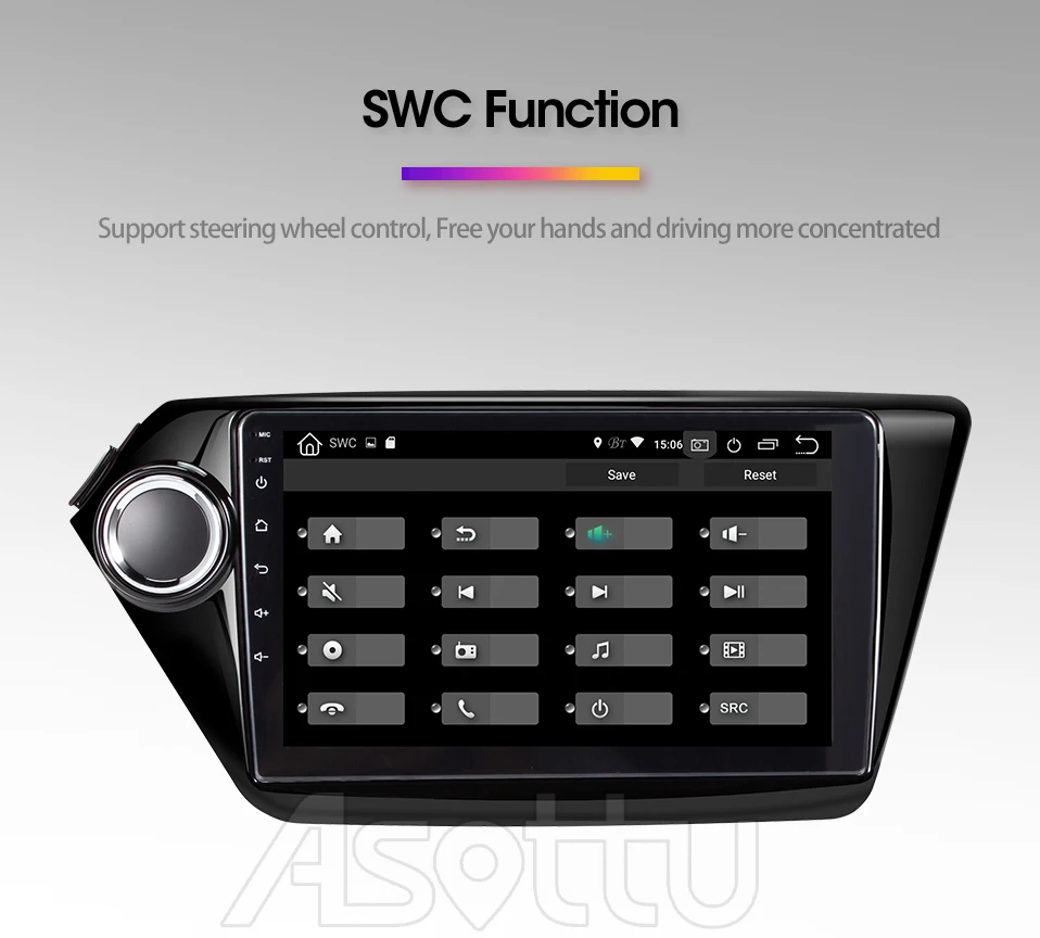 Asottu KI301 dsp px30 ips android 9,0 автомобильный dvd для Kia k2 RIO 2010 2011 2012 2013 автомобильный Радио Стерео dvd gps