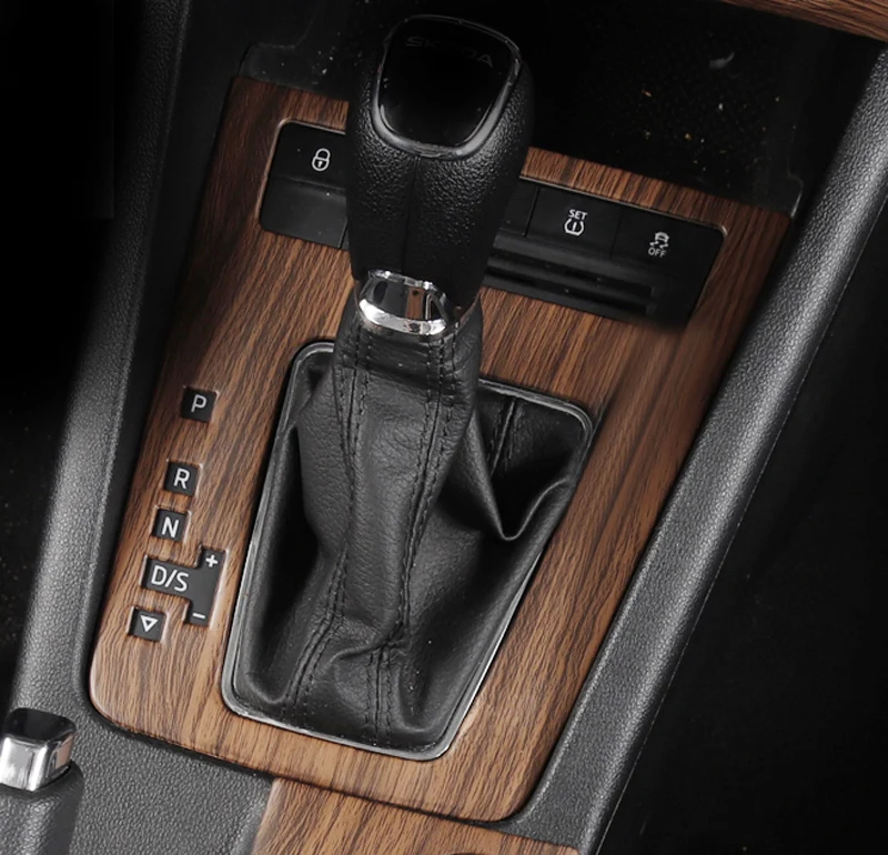 Peach wood pattern for Skoda Octavia 2015-2019 wagon Combi 2017-2019 Interior decoration Glass switch panel decorate | Автомобили и