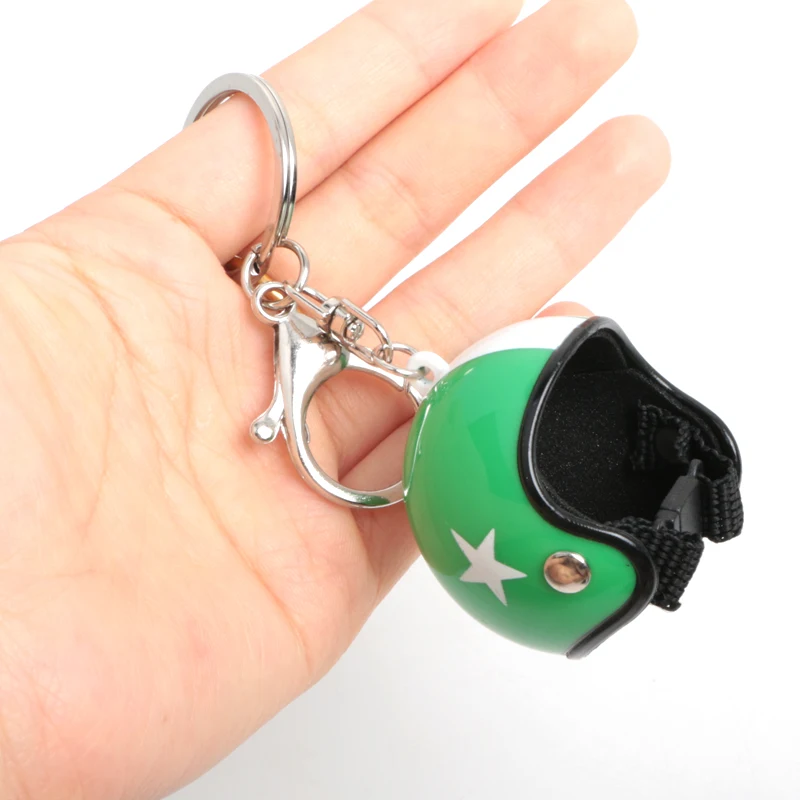 Брелок для ключей на мотошлем мужчин и женщин милый аксессуар от шлема в подарок