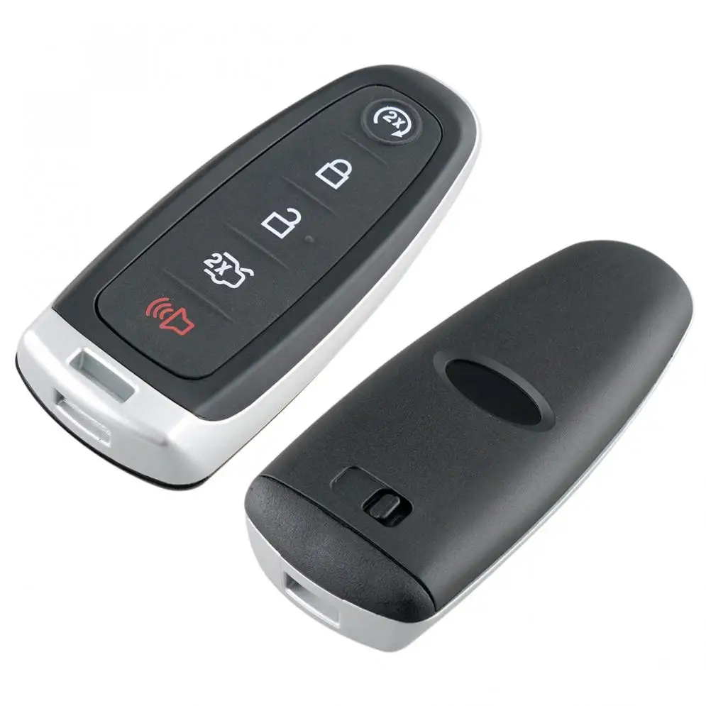 Черный ABS 5 кнопок 315 МГц дистанционный ключ брелок от машины с чипом M3N5WY8609 для Ford