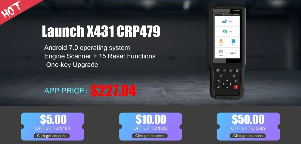 Launch X431 Creader V+ OBD OBD2 Автомобильный сканер считыватель кодов неисправностей с многоязычным ODB2 автомобильный диагностический инструмент автоматический сканер