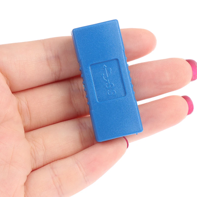 

Adapter Converter USB 3.0 A Female to A Female 180 Degree Plug Down Connector
