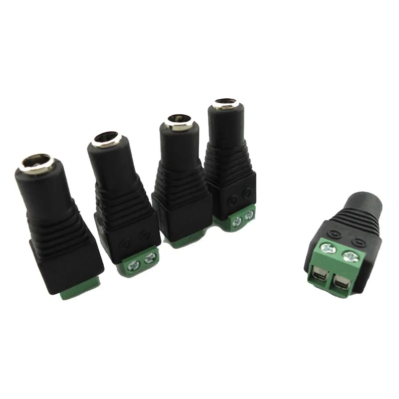5 шт. работающего на постоянном токе 12 В в Гнездовой разъем jack Разъем адаптер