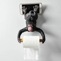 Держатель для туалетной бумаги в форме обезьяны #3