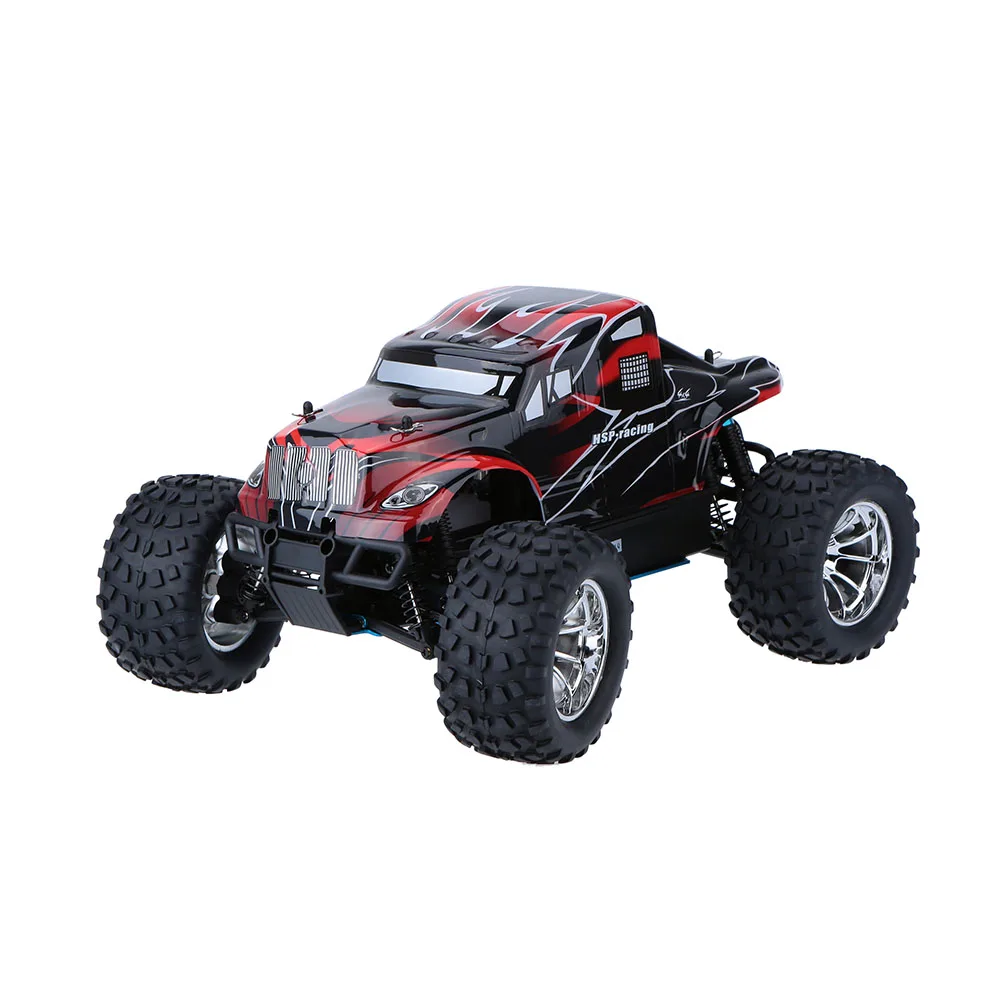 Бесплатная доставка RC Monster HSP 94188 Nitro 4WD 2 4 ГГц 1/10 RTR CAR Big Foot | Игрушки и хобби