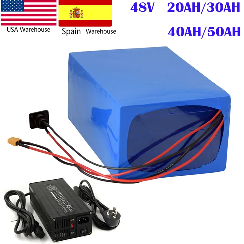 Литий-ионный аккумулятор для электровелосипеда 48 В 52 в 30 А/ч 15 а/ч 20 1000 Вт 2000 1500 18650 |