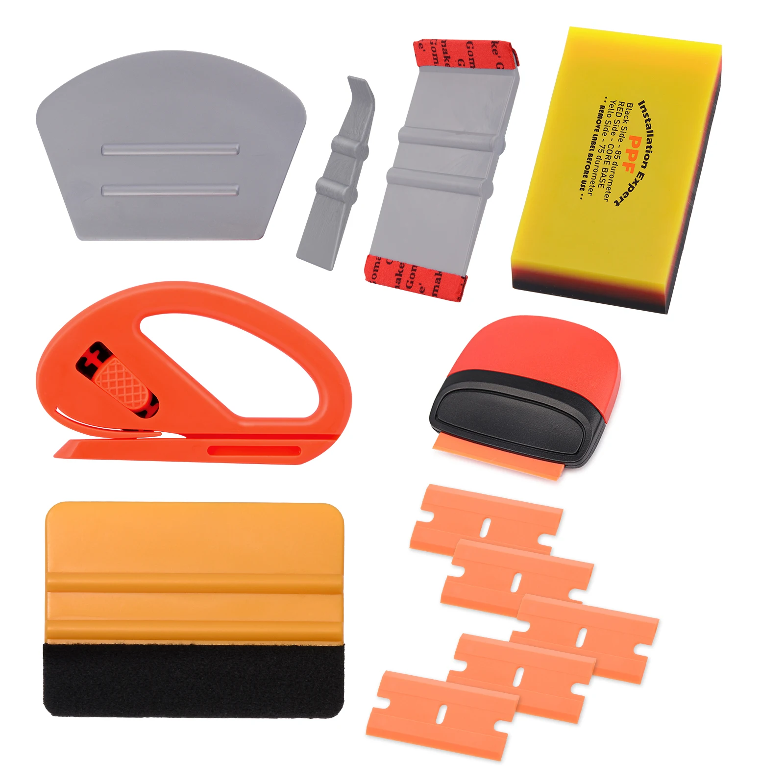 Набор инструментов для установки автомобильной пленки EHDIS Виниловая наклейка