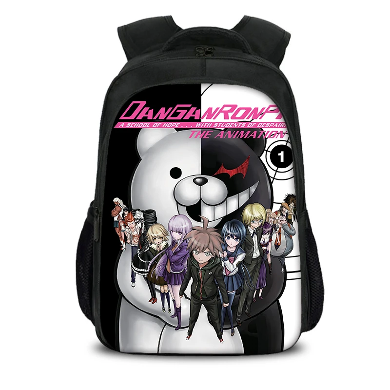 Новые рюкзаки Danganronpa для мальчиков школьные сумки девочек школьная сумка