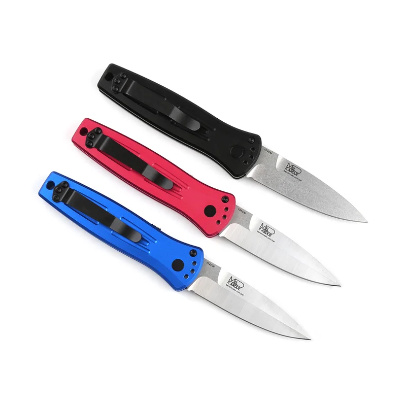 

Складной нож 440C, лезвие из стали 3551 см, алюминиевая ручка, медная шайба, карманные походные ножи для выживания на природе, инструменты для по...