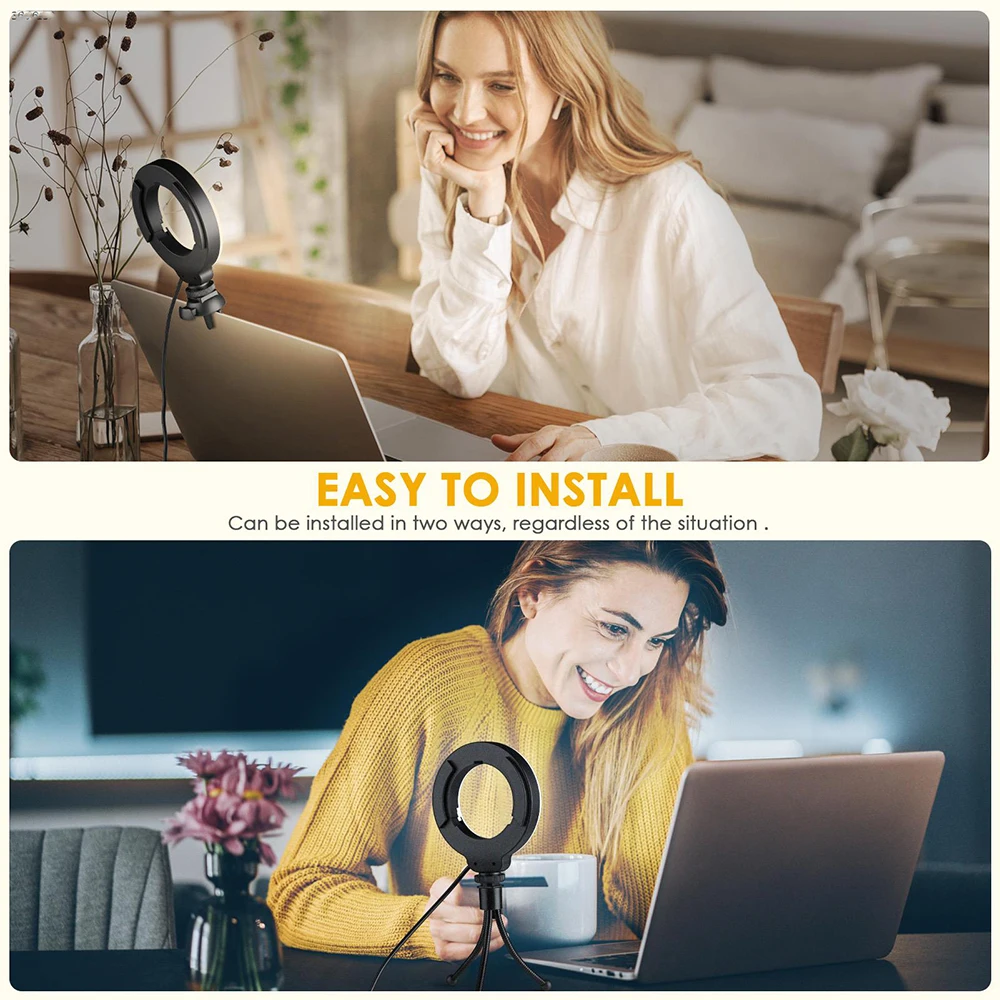 4 светодиодный кольцевой све